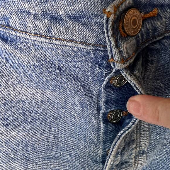 Abercrombie & Fitch Shorts Womens Size 33/16 Curve Love Cut Off Button Fly - Picture 8 of 16